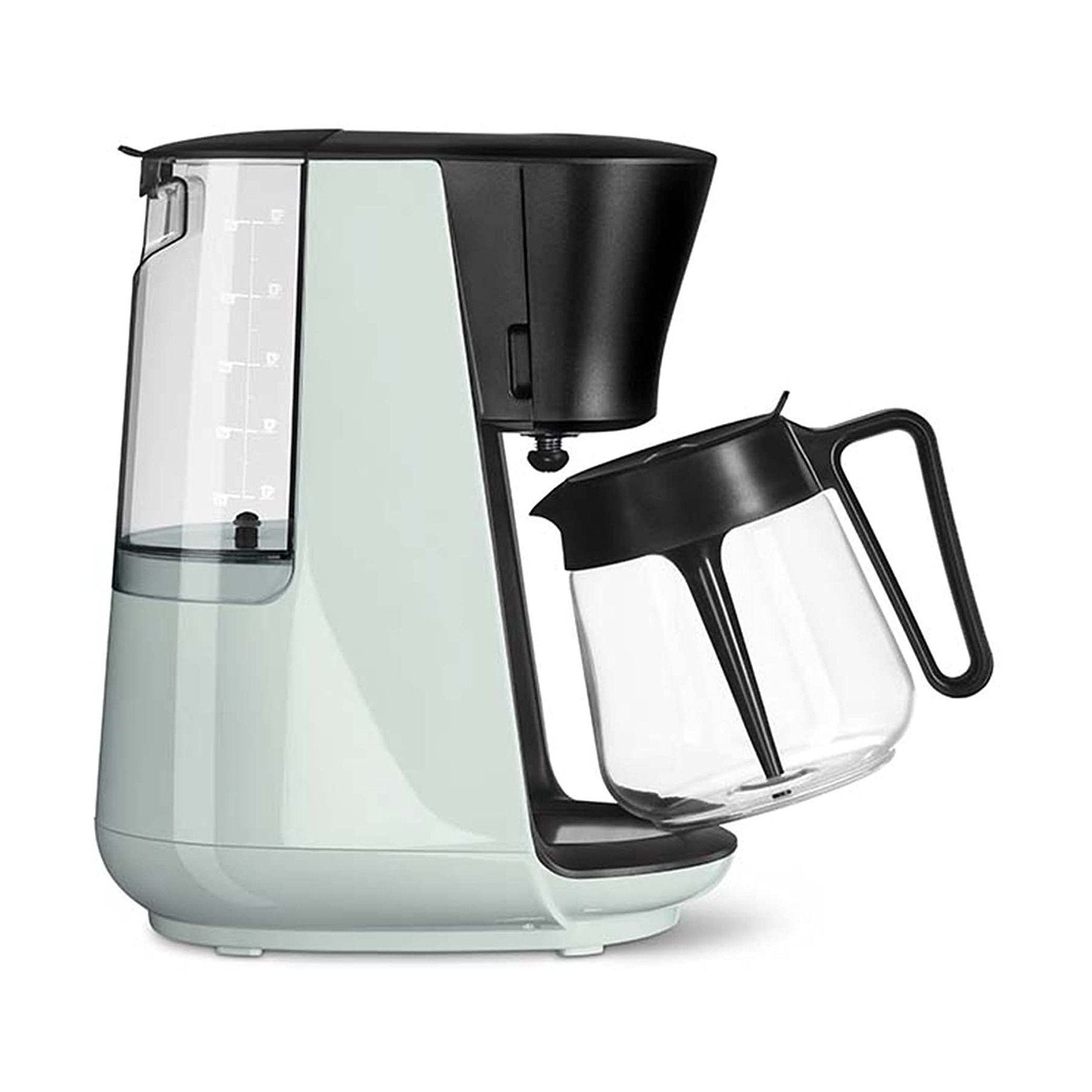 Tchibo Filterkaffeemaschine Let's Brew bis zu 10 Tassen Filterkaffee, 1.25l Kaffeekanne, 1x4, Edelstahl-Warmhalteplatte, Tropf-Stopp, Abschaltautomatik