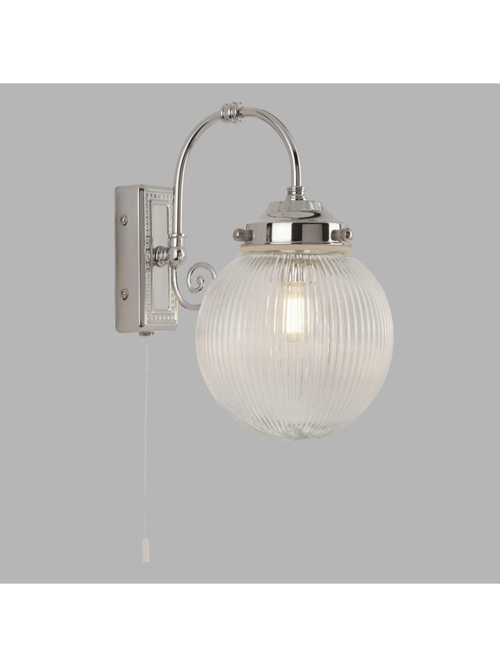 Licht-Erlebnisse Wandlampe in Chrom Weiß günstig kaufen onesize