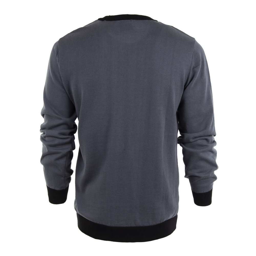 Strickpullover-Sweater D grau