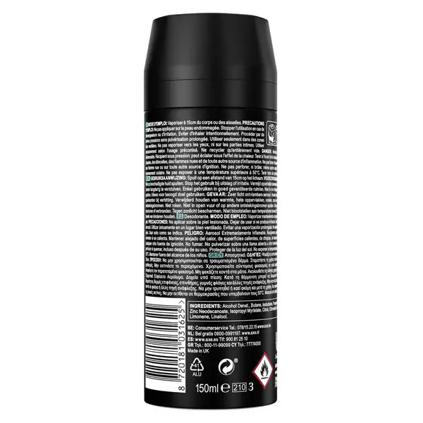 Axe Apollo deodorantti ja vartalosuihke 150ml
