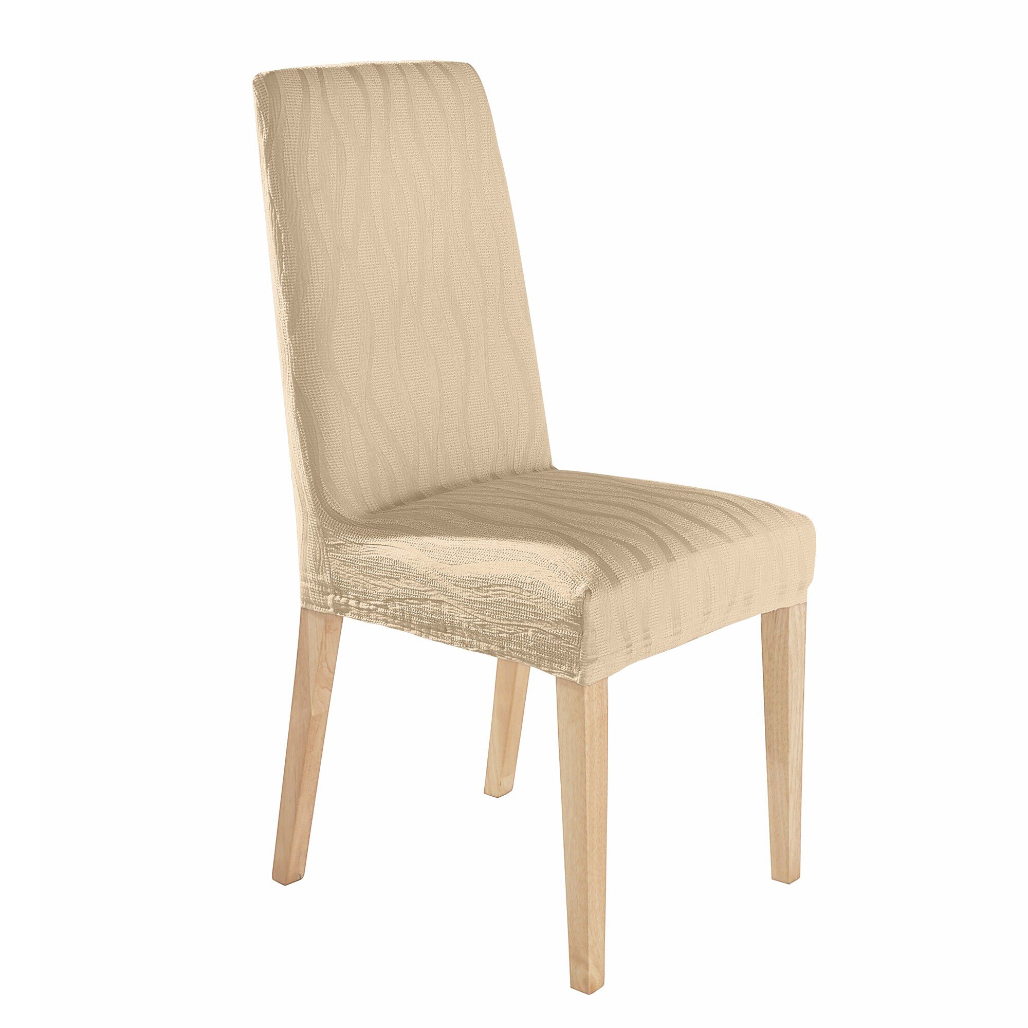 Housse chaise extensible jacquard