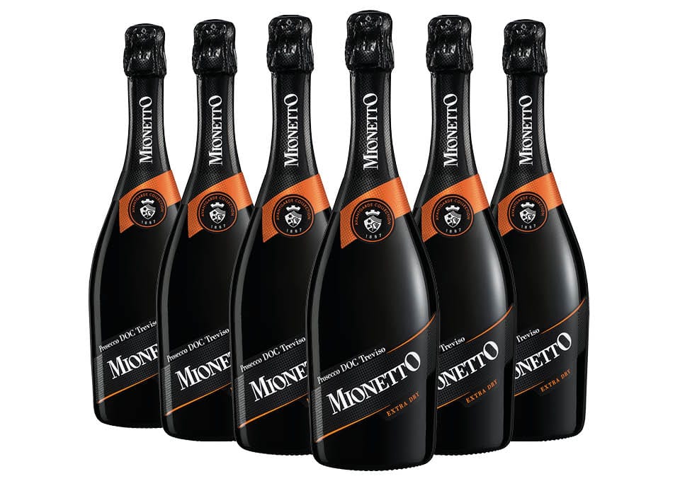 Prosecco Treviso Extra Dry DOC Avantgarde Mionetto 6 bouteilles de 0,75 ℓ