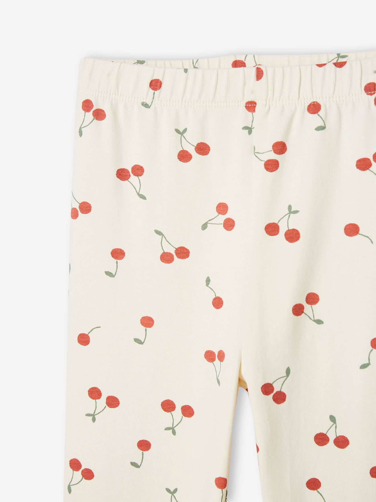 Legging fille imprimé vert de gris