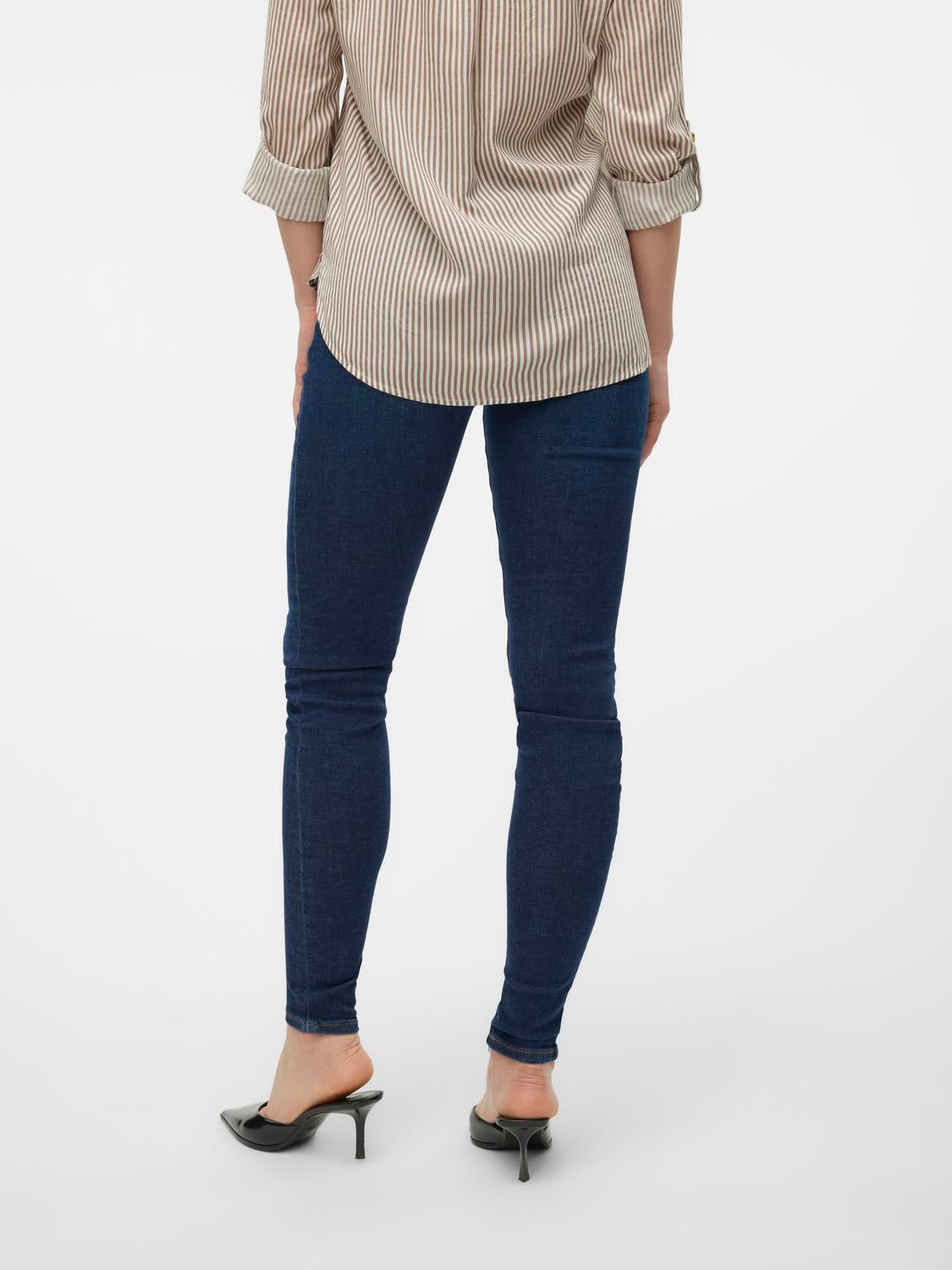 VMLUX Mid Rise Slim Fit Jeans