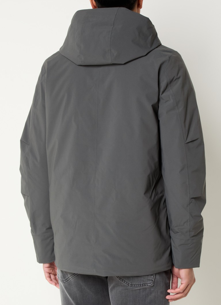 Parka acolchoada SAMSØE SAMSØE John com capuz e bolsos com zíper