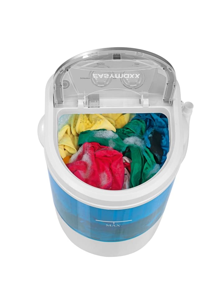 EASYmaxx Mini Waschmaschine - 260 Watt - weiß/blau günstig kaufen onesize