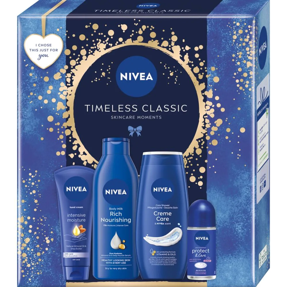 Σετ περιποίησης σώματος Nivea Timeless Classic