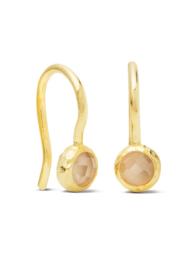 Brincos folheados a ouro Amalfi da Casa Jewelry