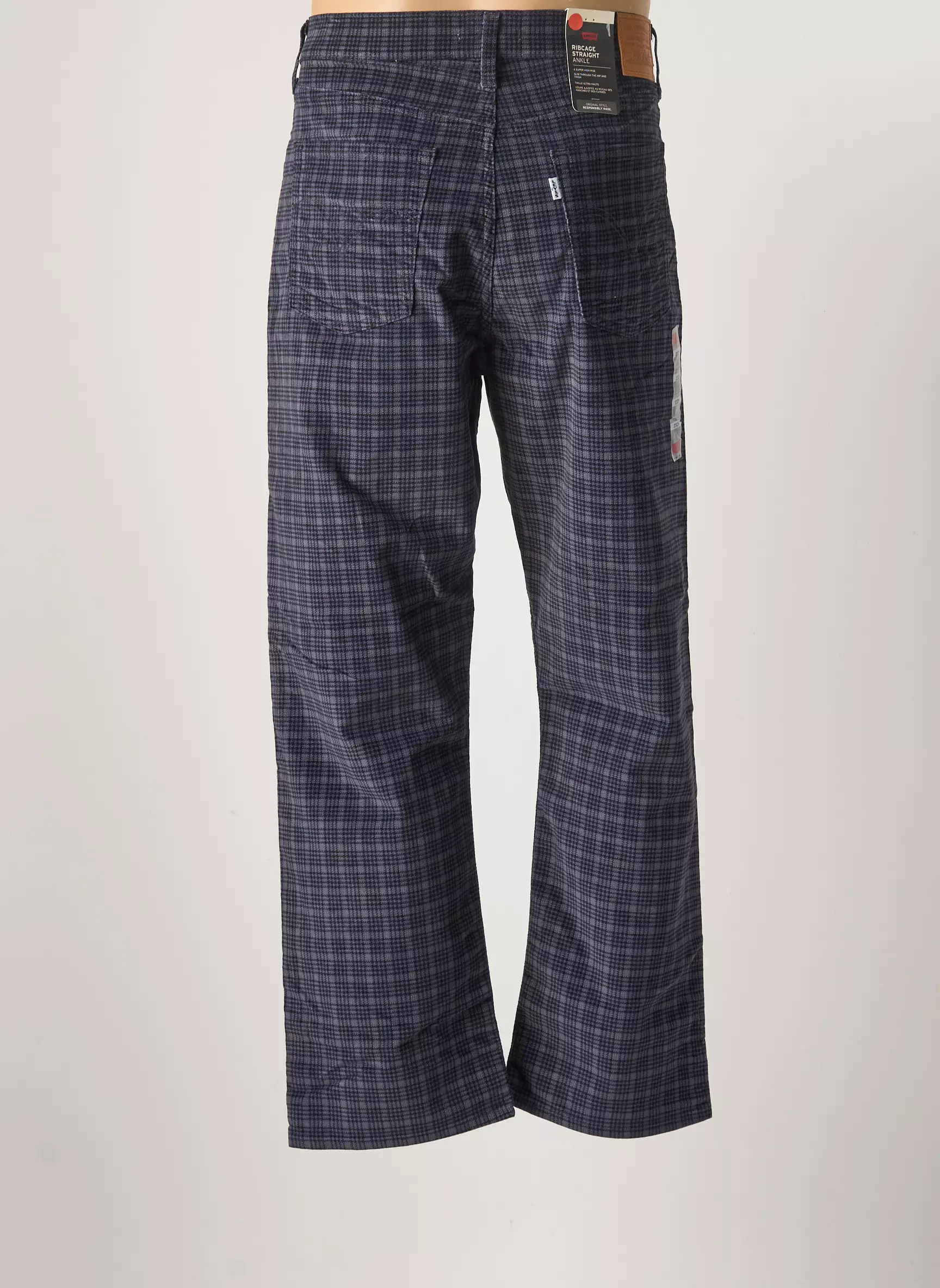 Levis Pantalons Droits Homme couleur bleu
