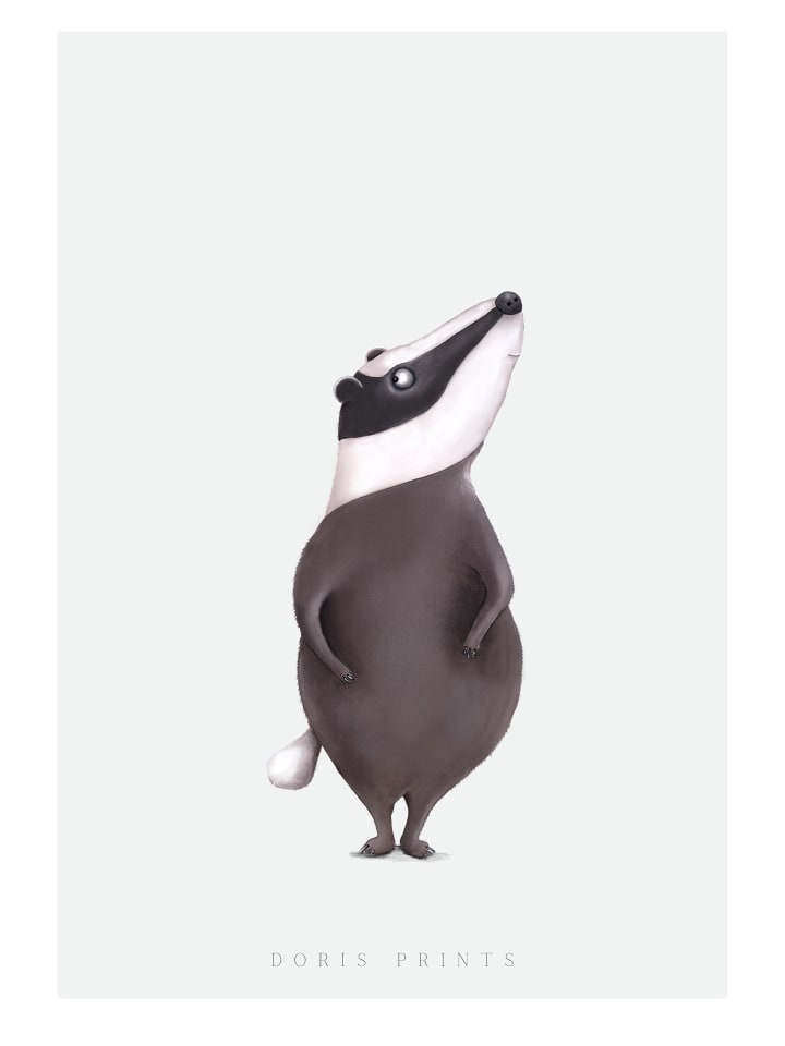 Dori's Prints Poster / Waldtiere Bild 