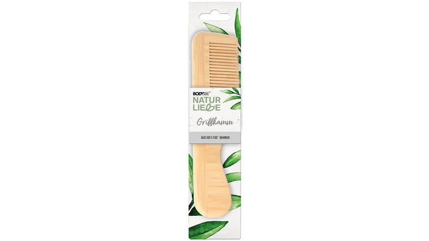 BODY&SOUL Griffkamm Fein Naturliebe Bambusholz