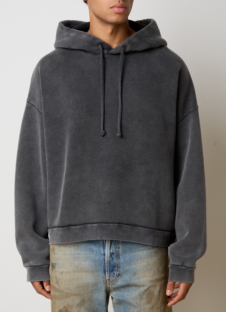 Moletom com capuz Acne Studios com acabamento lavado.
