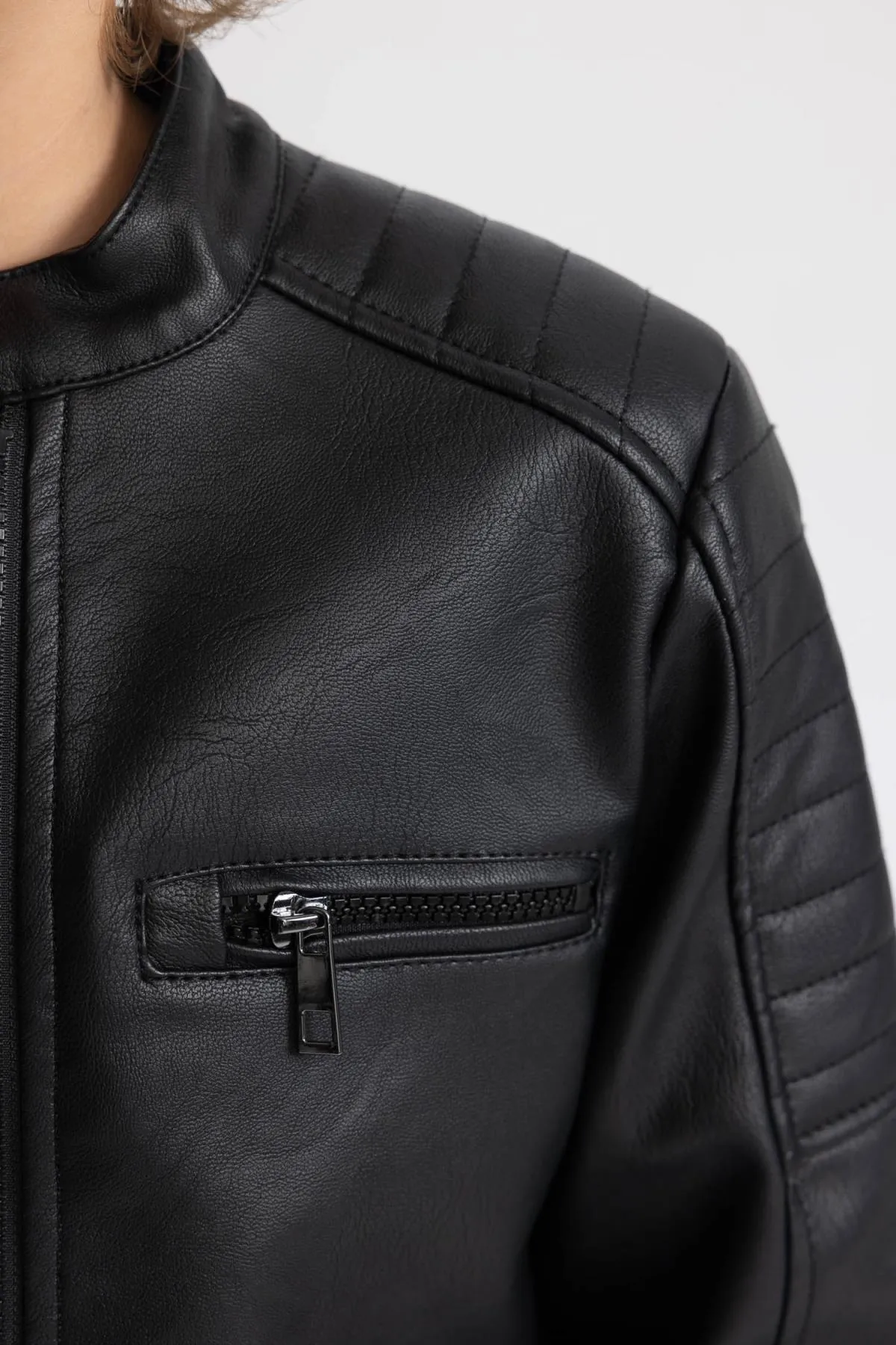 DeFacto  Junge - Wasserabweisende Halbrollkragenjacke B1829a824sp