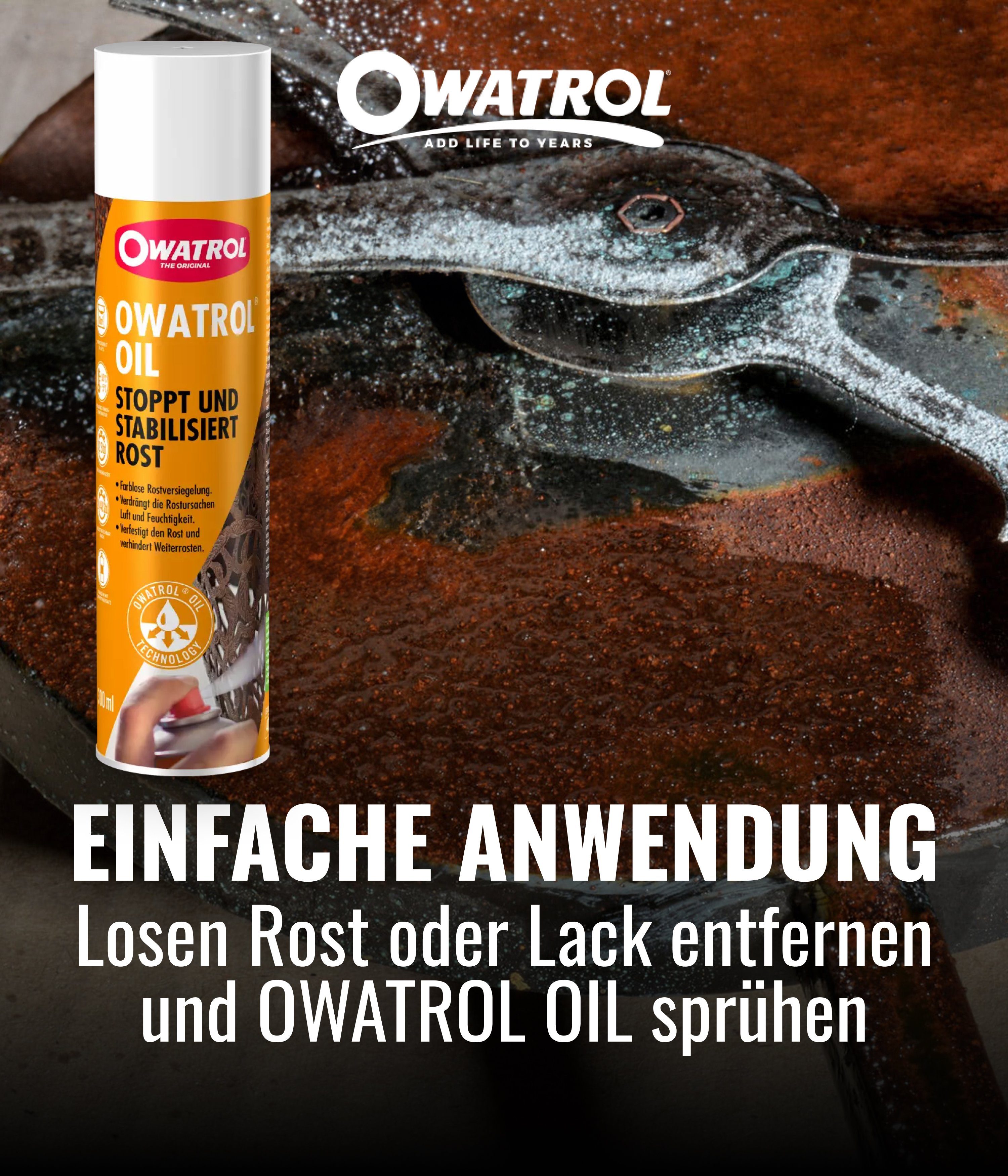 OWATROL Rostschutzgrundierung ÖL - SPRAY, 1-tlg.