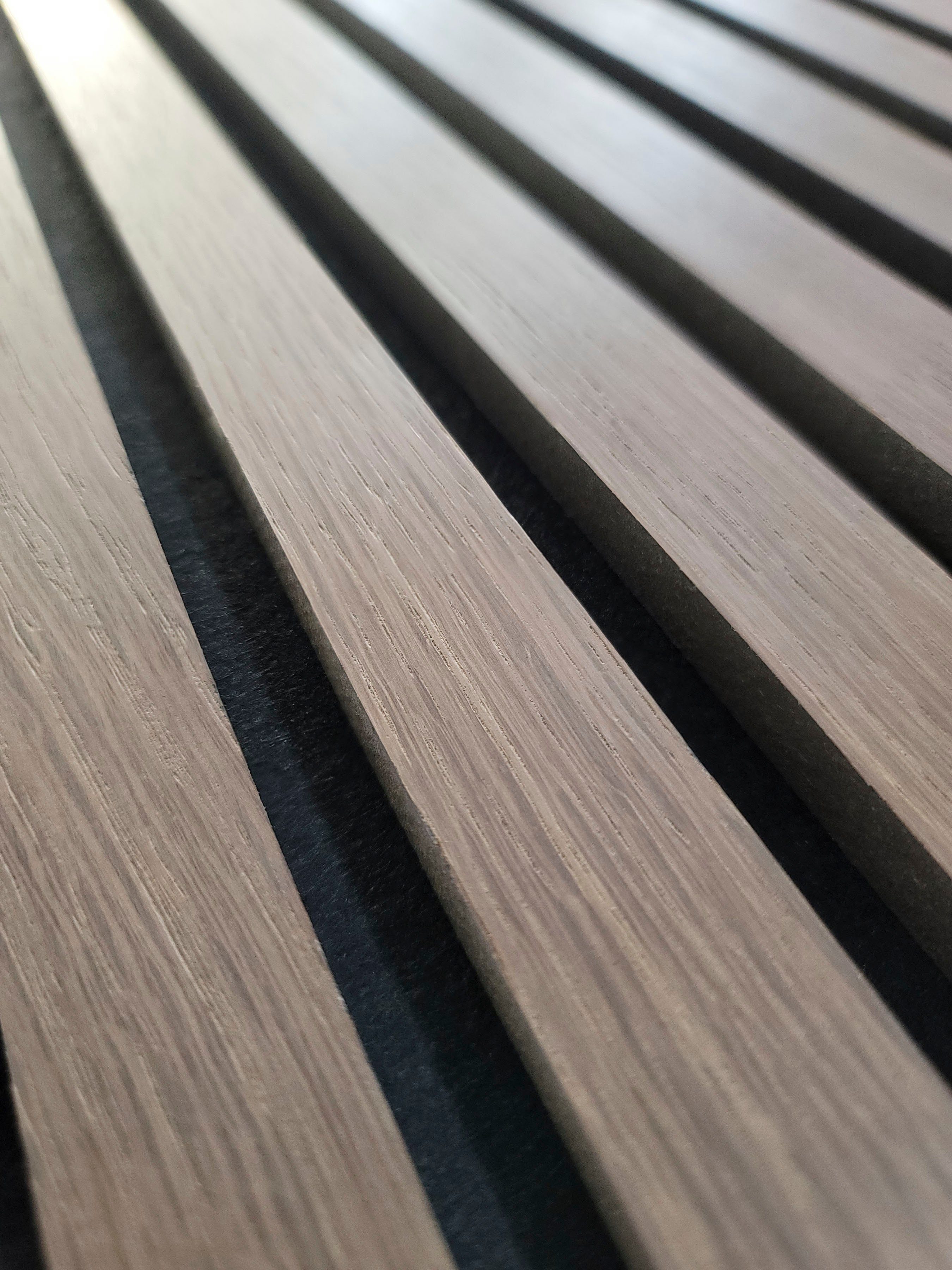 Vereg Schallschutzpaneel Echt Holzfurnier in 3D Optik, BxL: 60x240 cm, (1-tlg) echt Holzfurnier
