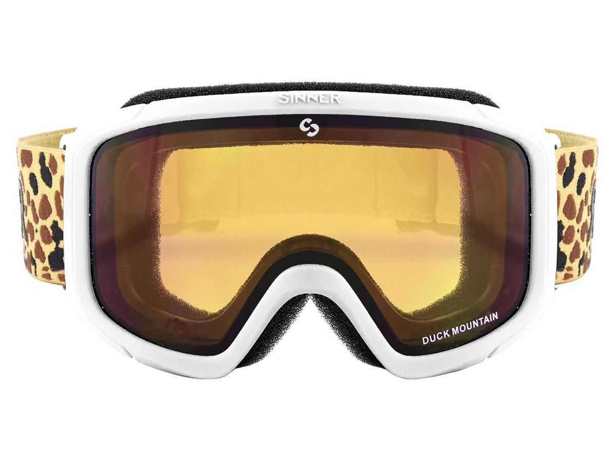 Sinner Duck Mountain White Gold Kinder Skibrille