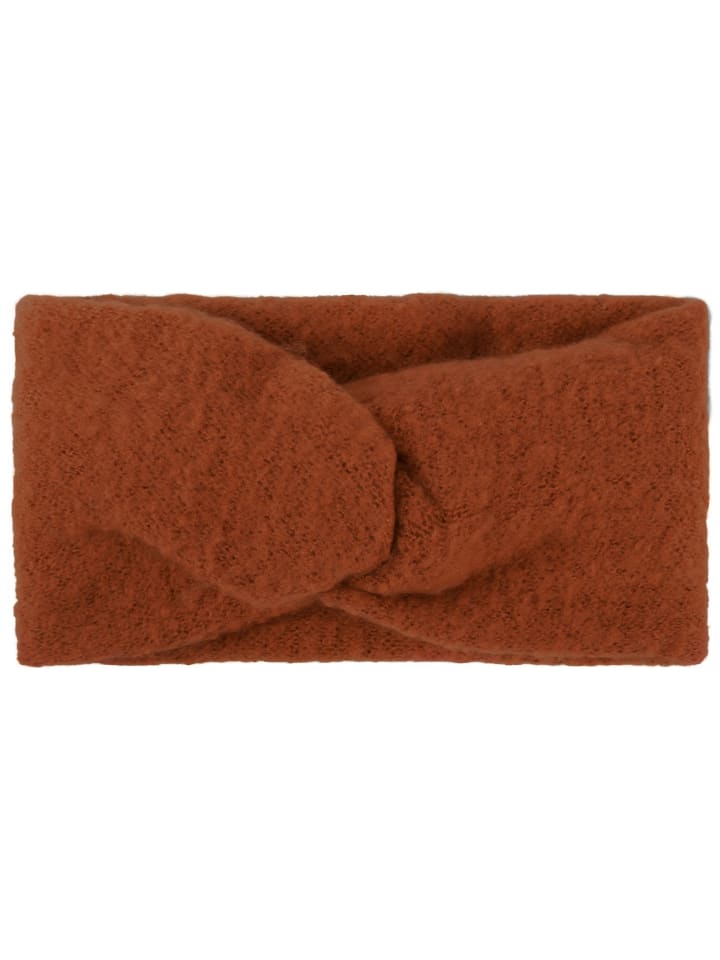 styleBREAKER Strick Stirnband in Cognac günstig kaufen onesize