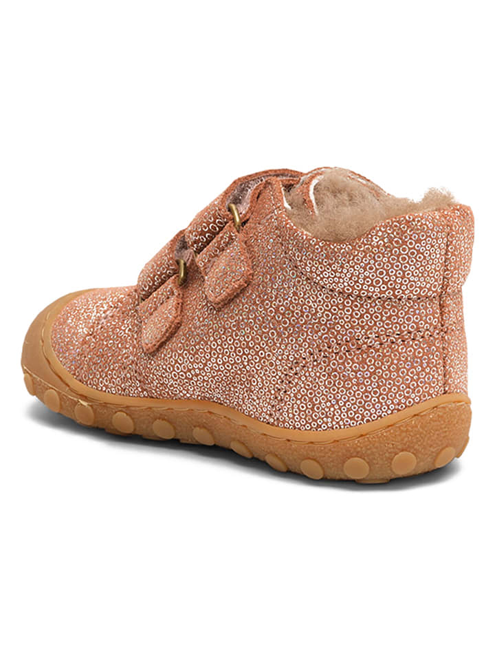 bisgaard Leder-Lauflernschuhe in Rosa günstig kaufen