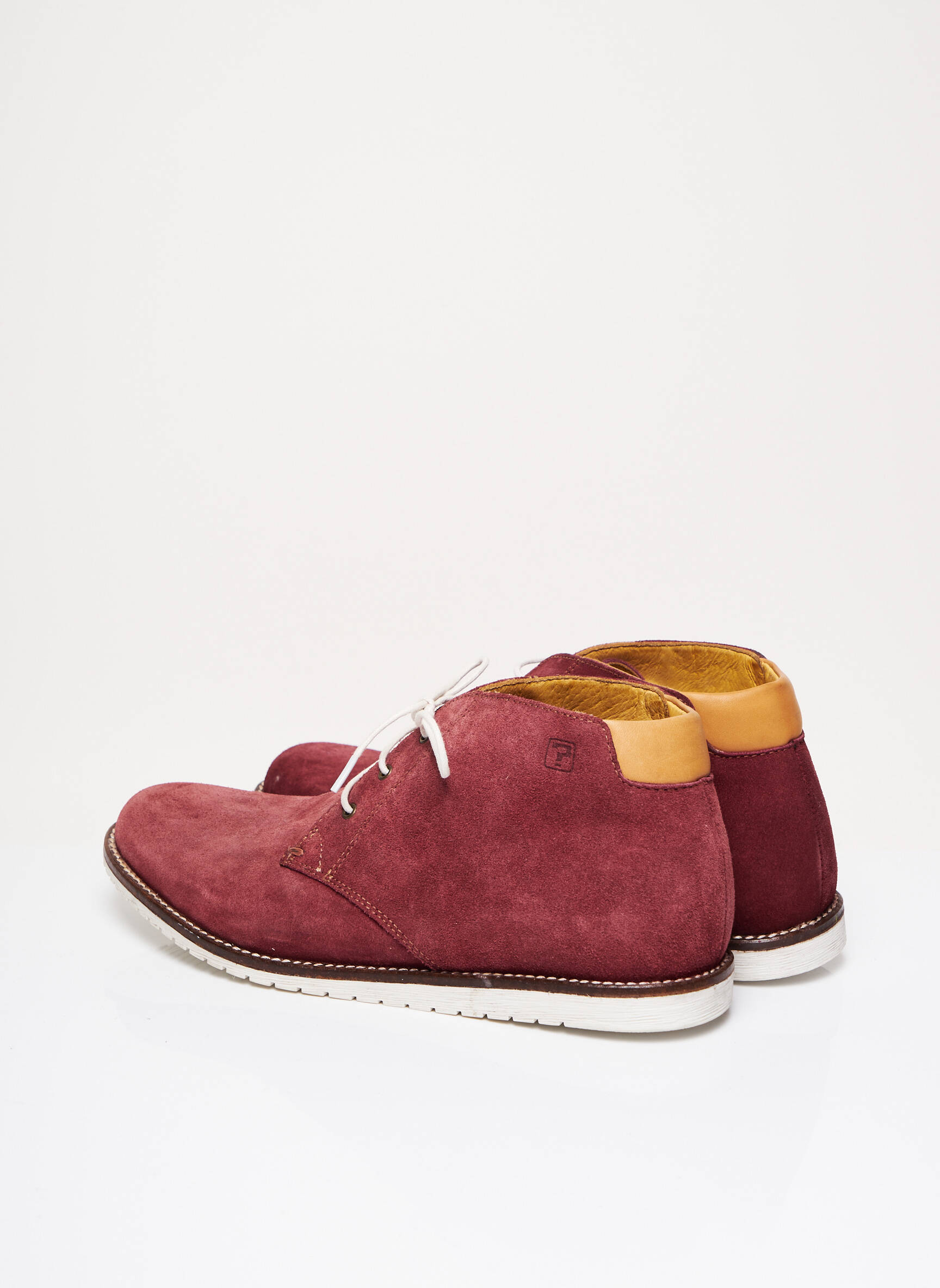 Whooz Bottines Femme couleur rouge