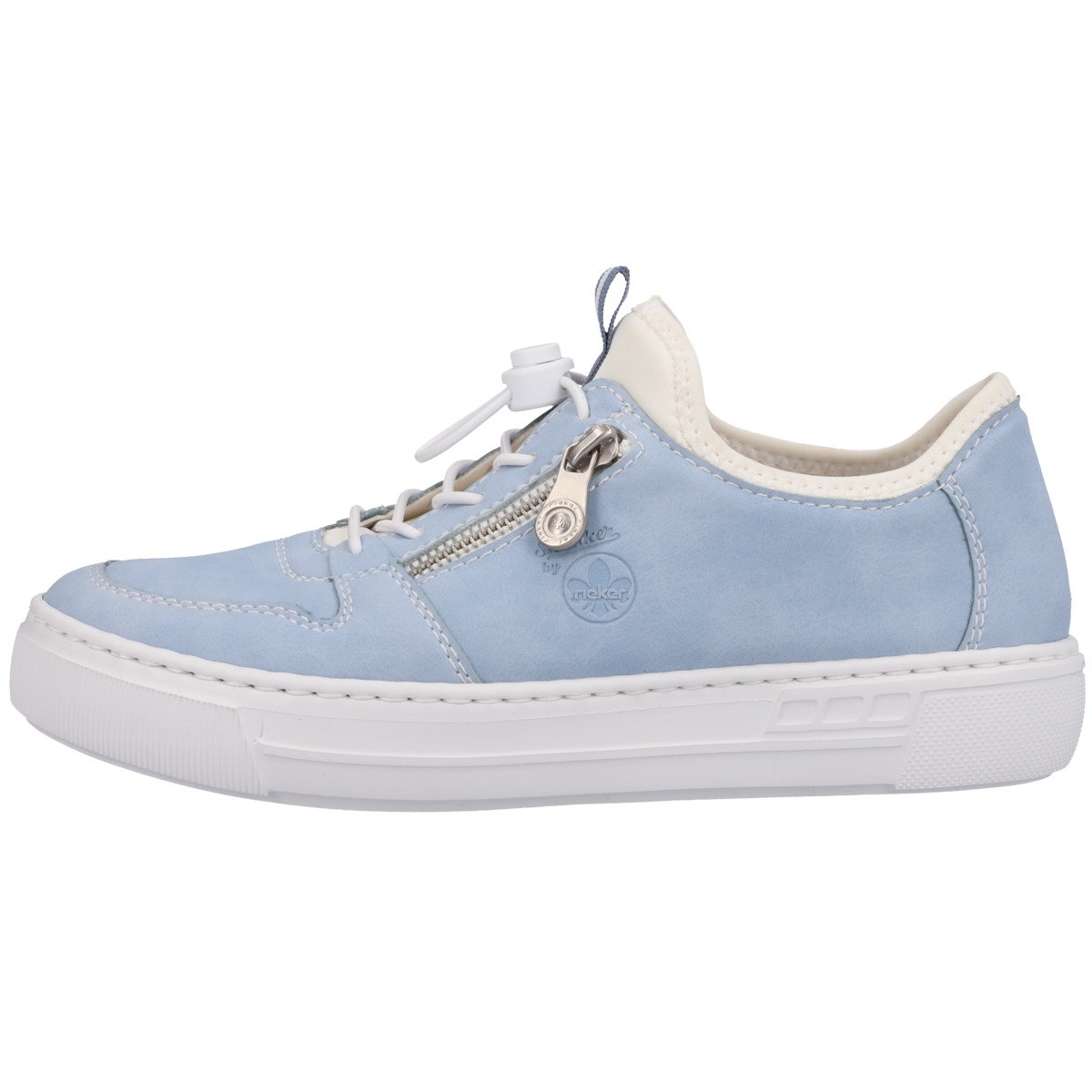 Rieker L9862 Sneaker Low hellblau