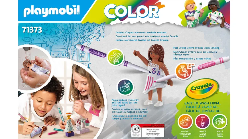 PLAYMOBIL 71373 - COLOR - Fashion Design Set