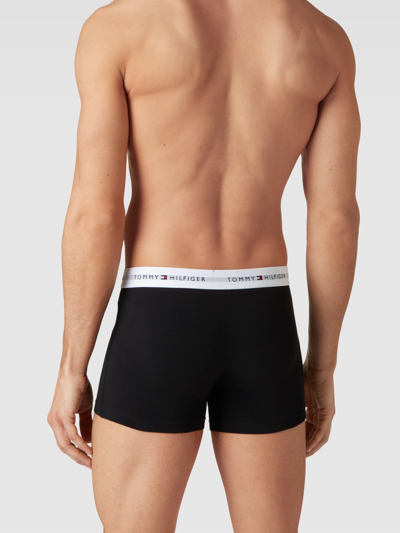Trunks mit Label-Details im 3er-Pack in mittelgrau