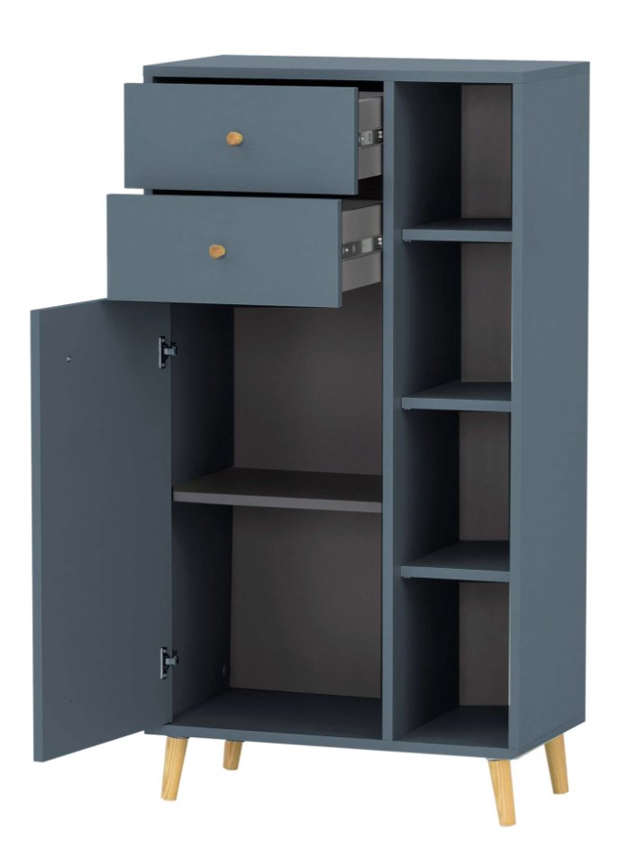 Badezimmer Schrank breit