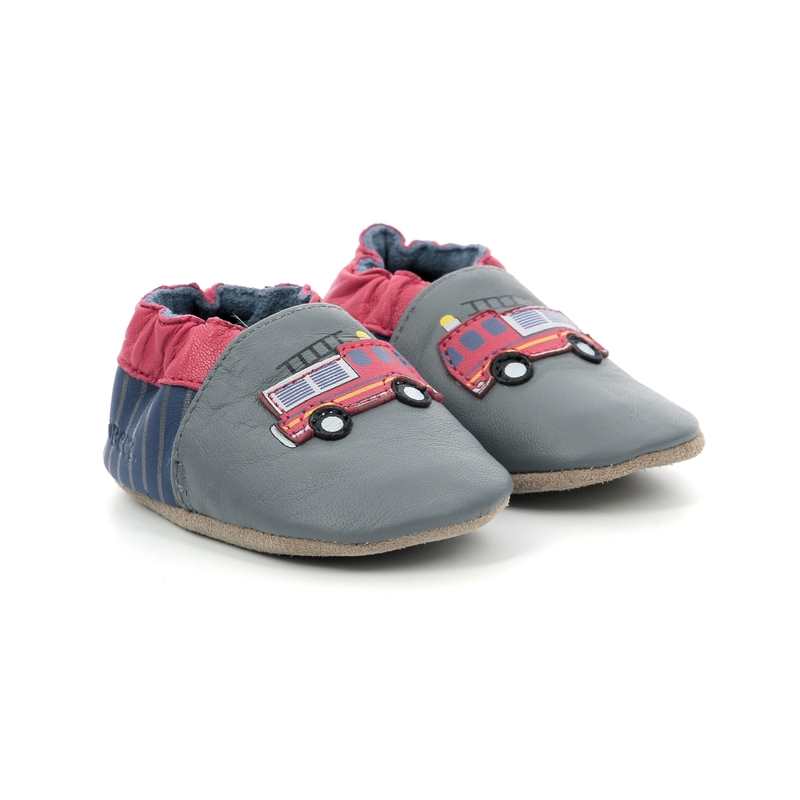 Chaussons cuir tannage vegetal Emergency Fire