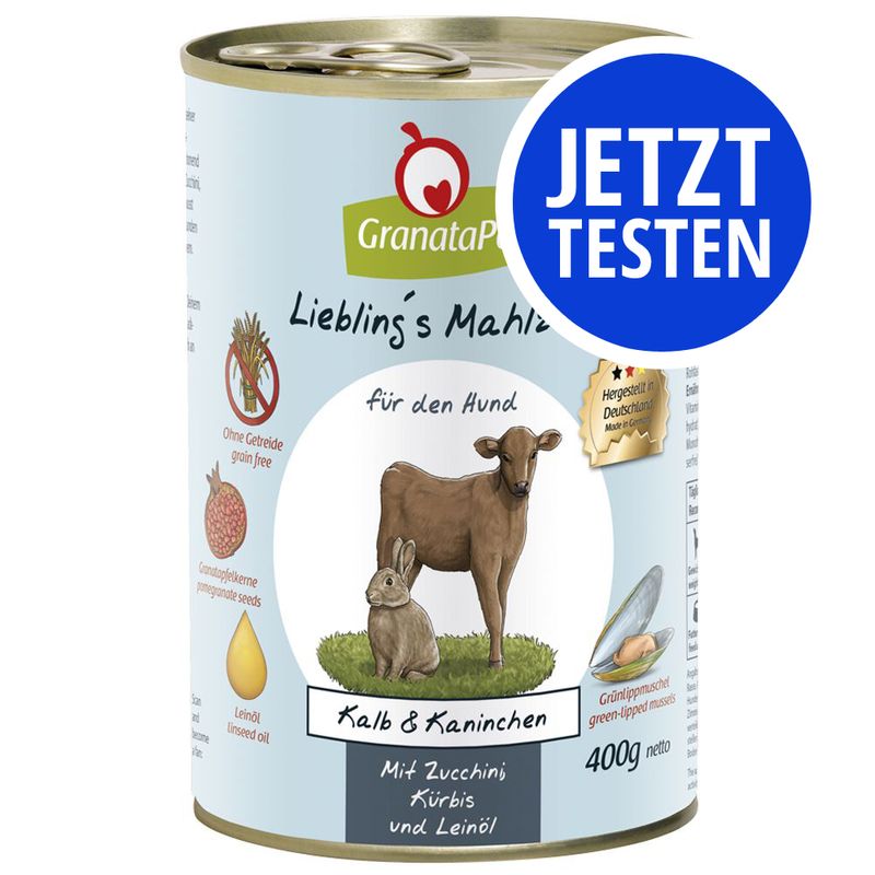 Probierpaket GranataPet Liebling's Mahlzeit 400 g