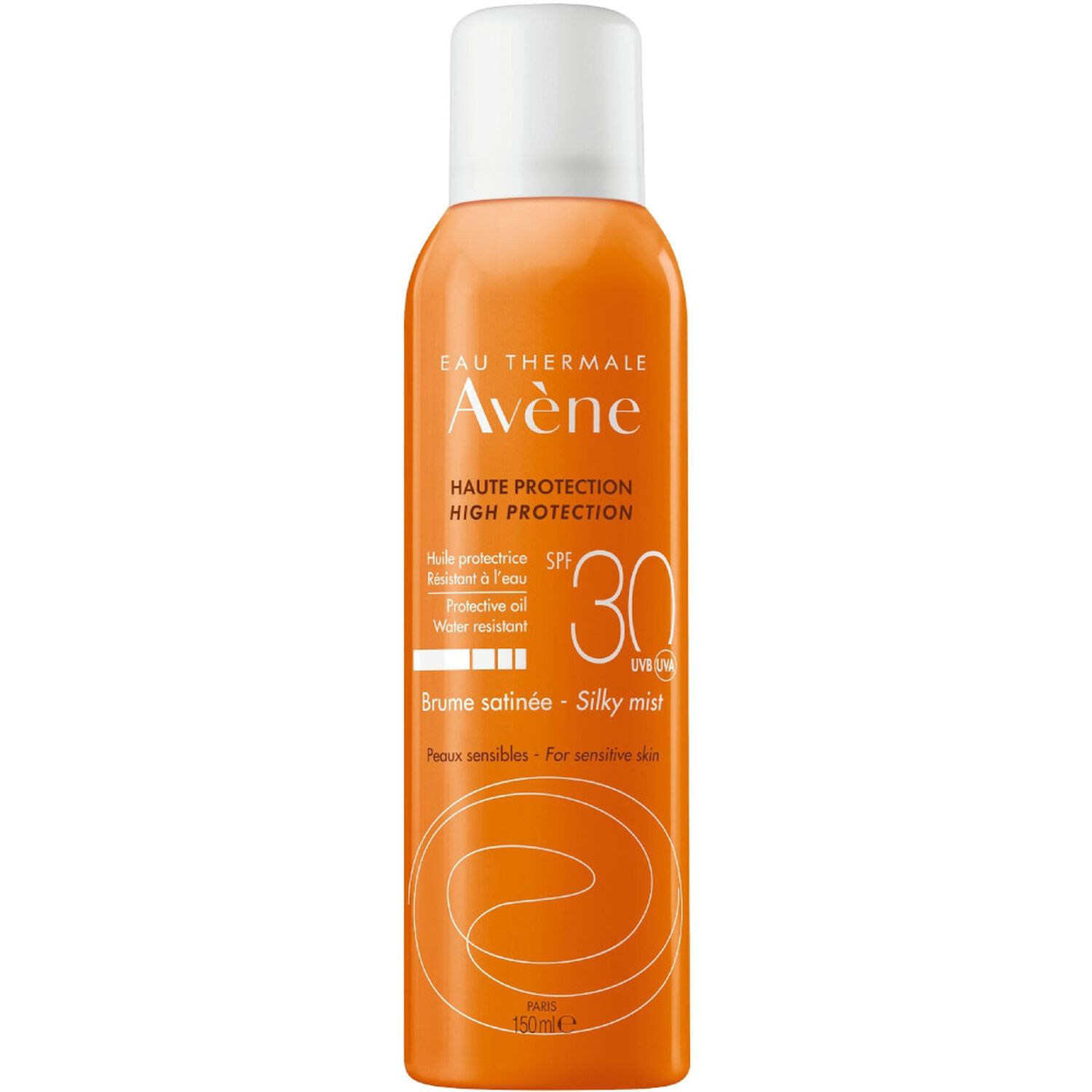 Eau Thermale Avène Protection Solaire Brume Satinée SPF30 - Peaux Sensibles 150 ml