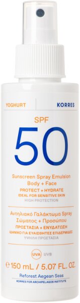 KORRES Yoghurt Sprüh-Emulsion SPF 50 Sonnenspray