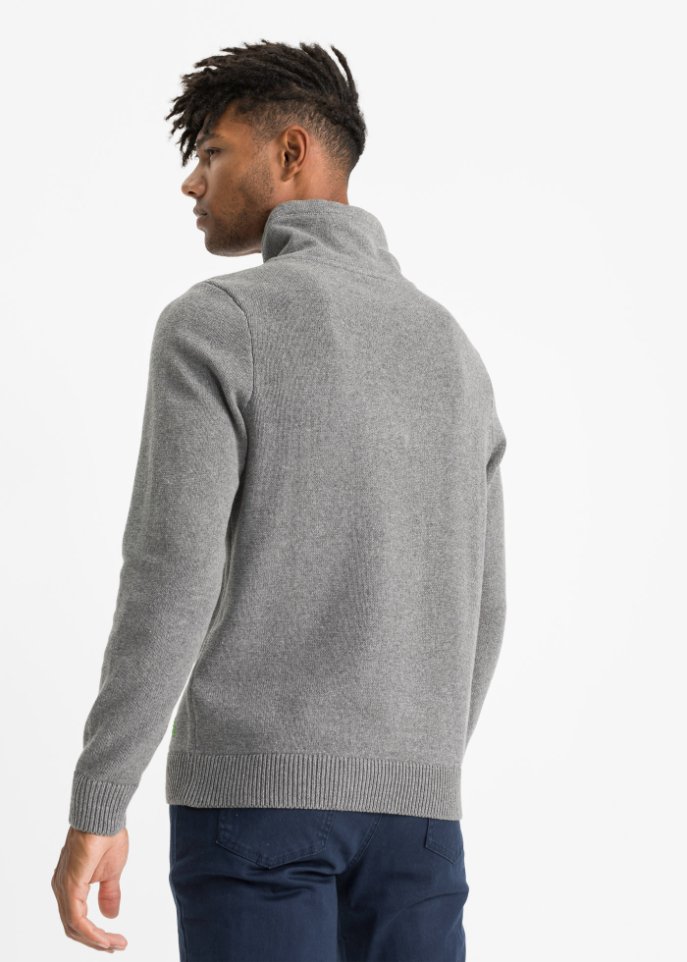 Pullover mit Schalkragen