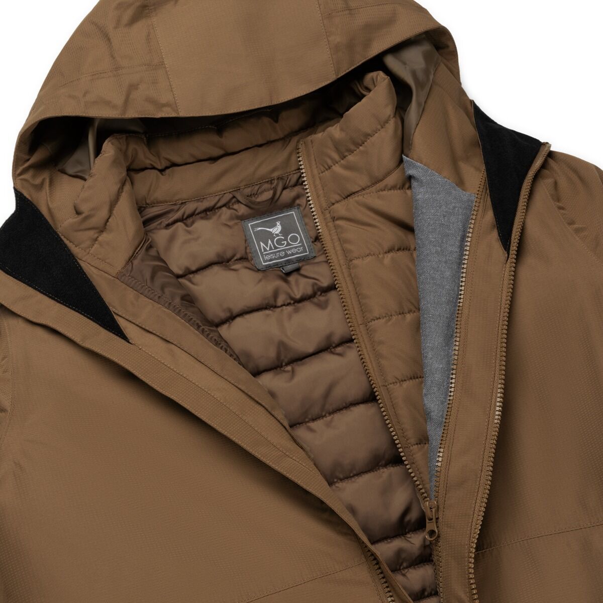 MGO Lizzy Brown 3-in-1 Damenjacke