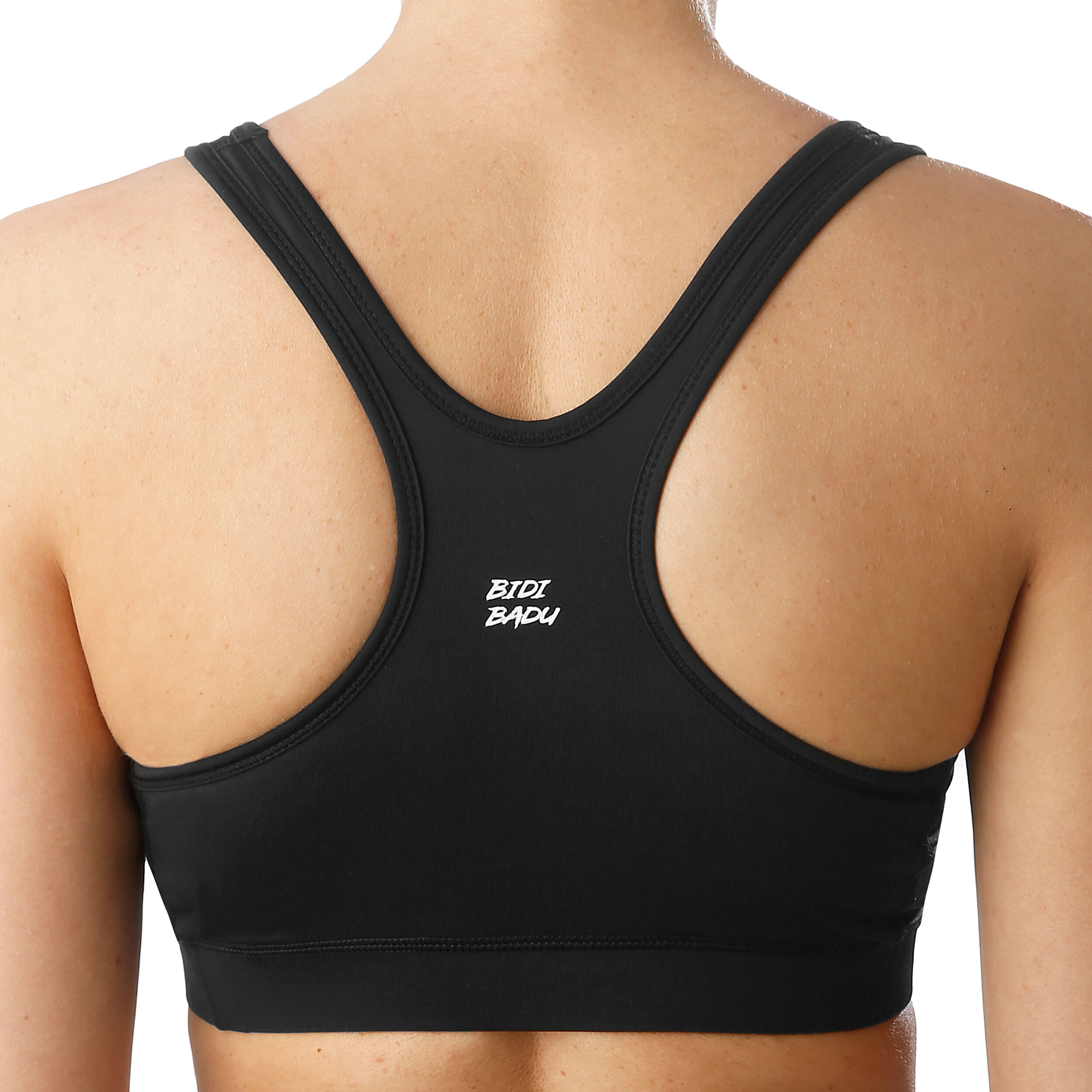 Jude Tech Sport-BH Damen - Schwarz, Weiß