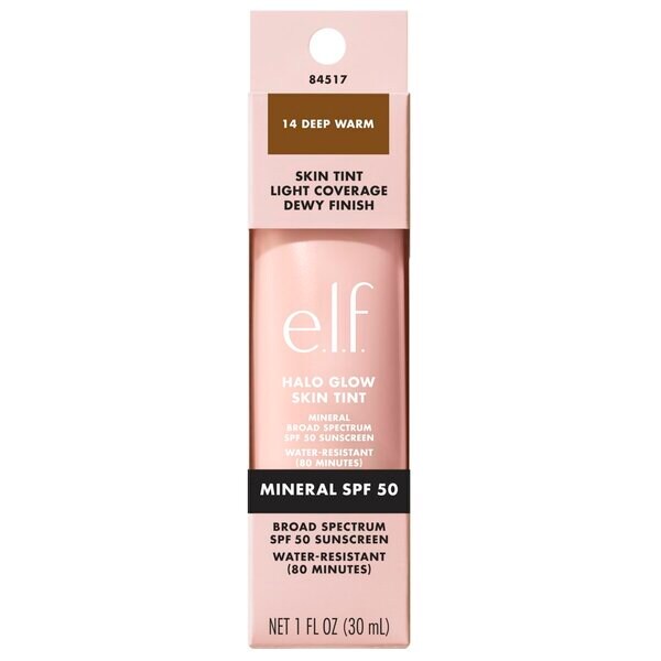 elf Halo Glow SPF50 14 Mély Meleg Bőrárnyalat 30ml