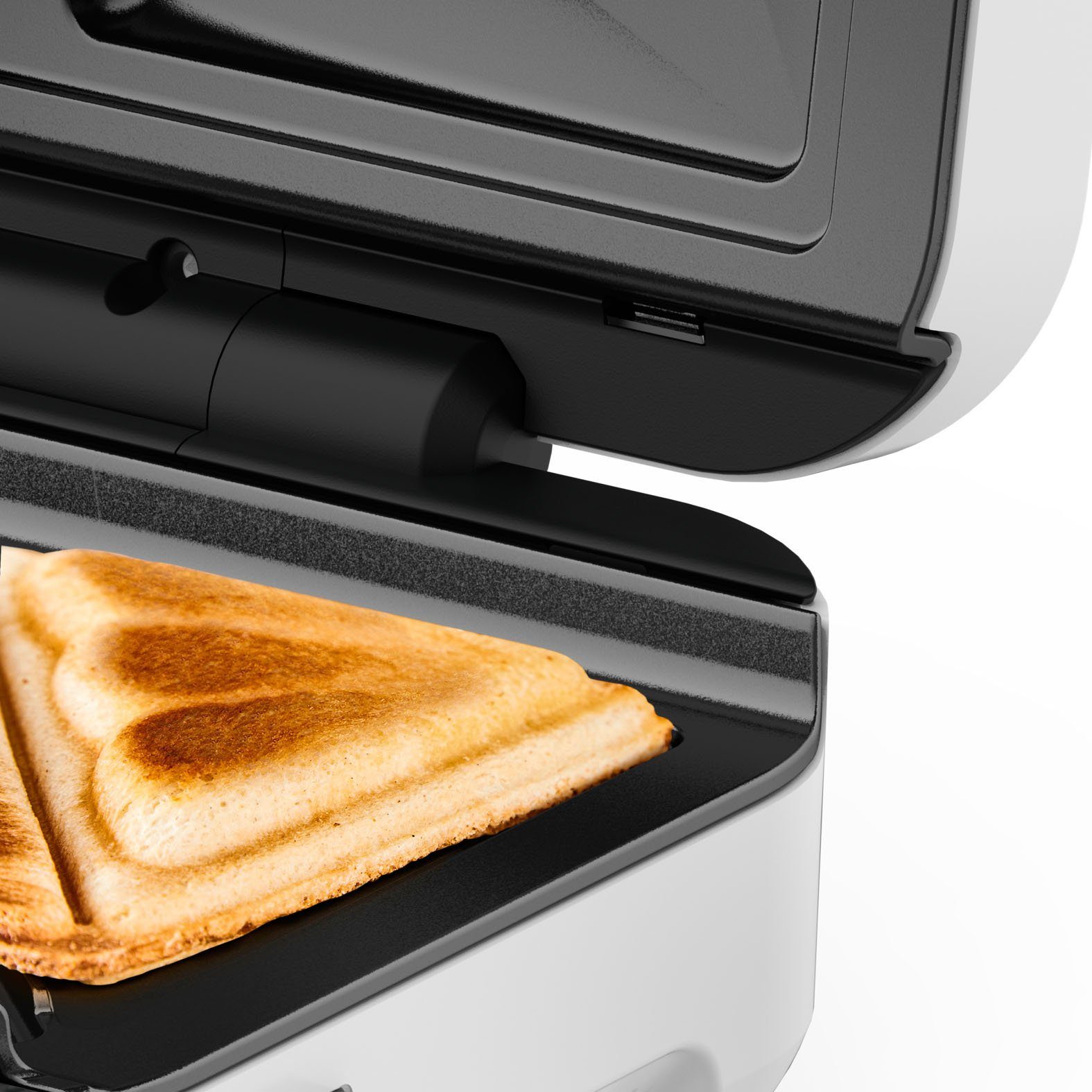 Tefal 2-in-1-Sandwichmaker SW7011 Snack XL, 850 W, 2 antihaft + spülmaschinengeeignete Plattensets, inkl. Rezeptheft