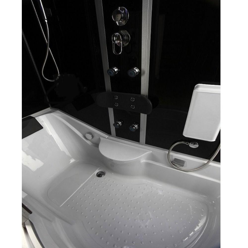 Home Deluxe ALLIN 2in1 schwarz 170x90cm - rechts
