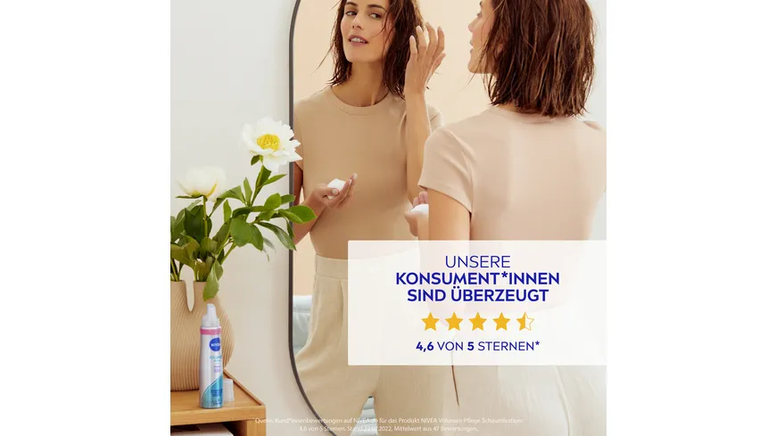 NIVEA Volumen Pflege Schaumfestiger Extra Stark 150 ml