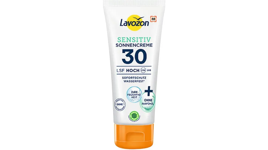 LAVOZON Sensitiv Sonnencreme LSF 30 100 ml