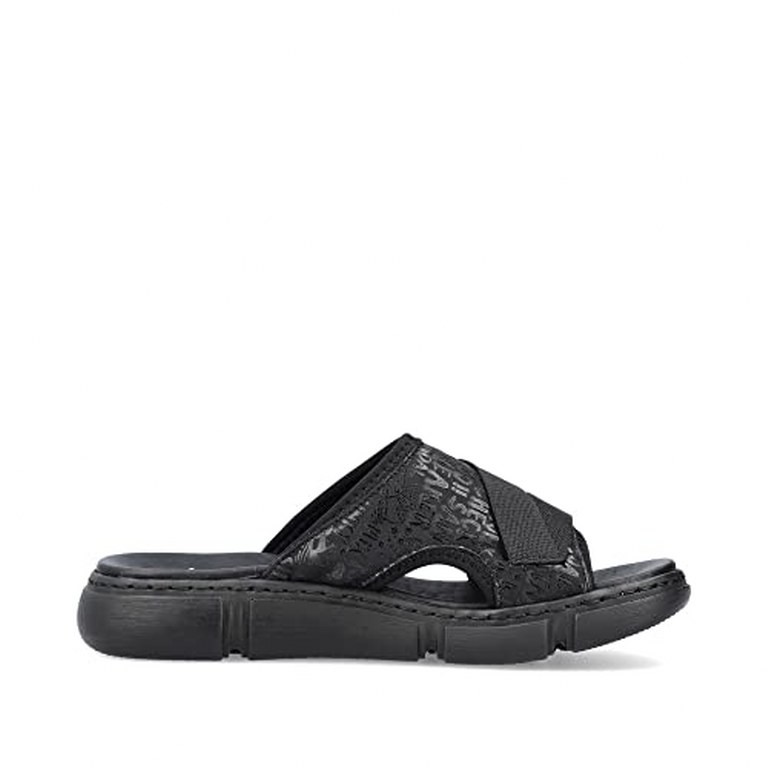 RIEKER Klassische Sandalen schwarz FSK Damen Sandalen
