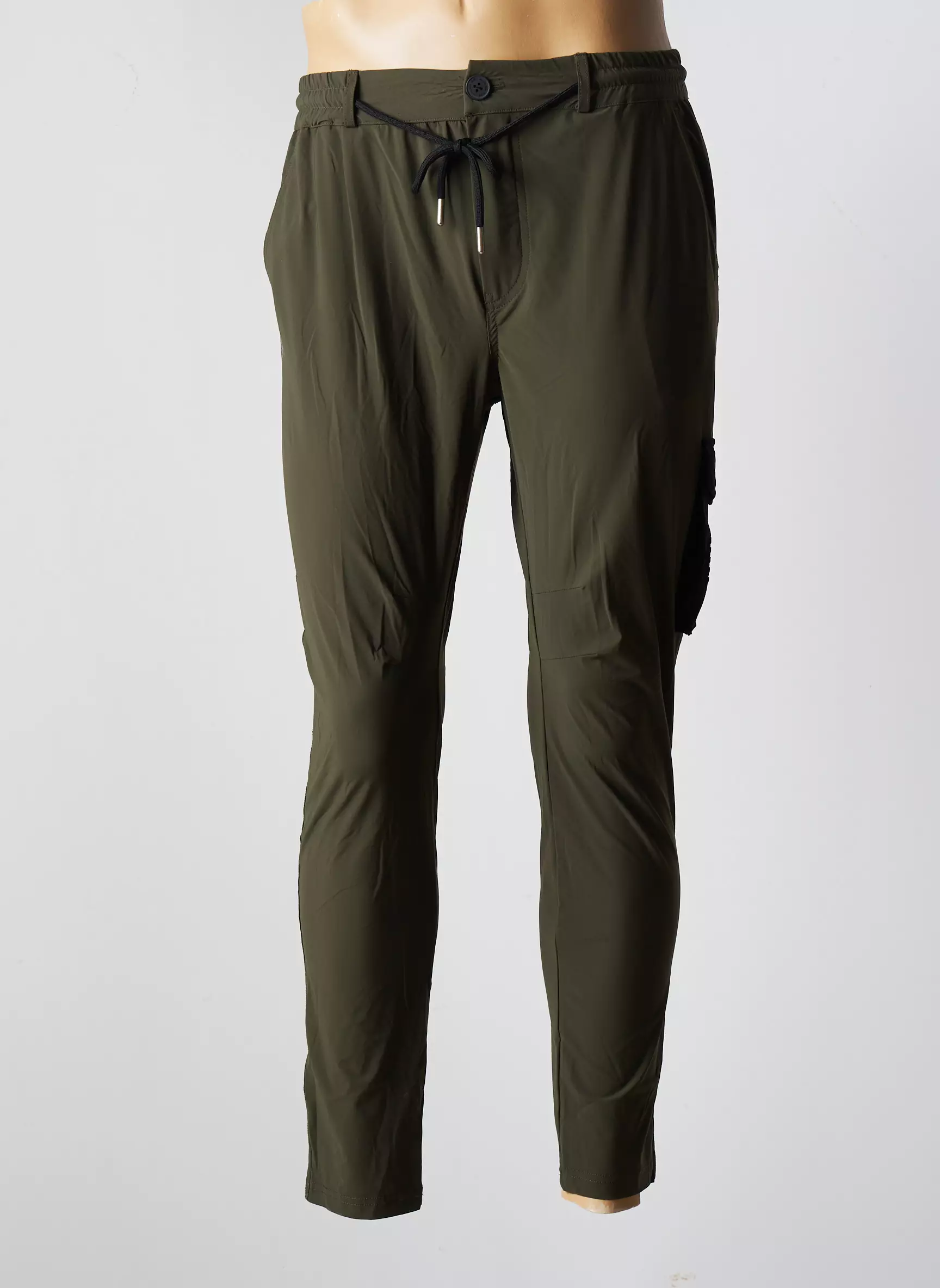 Hbt Pantalons Slim Homme couleur vert
