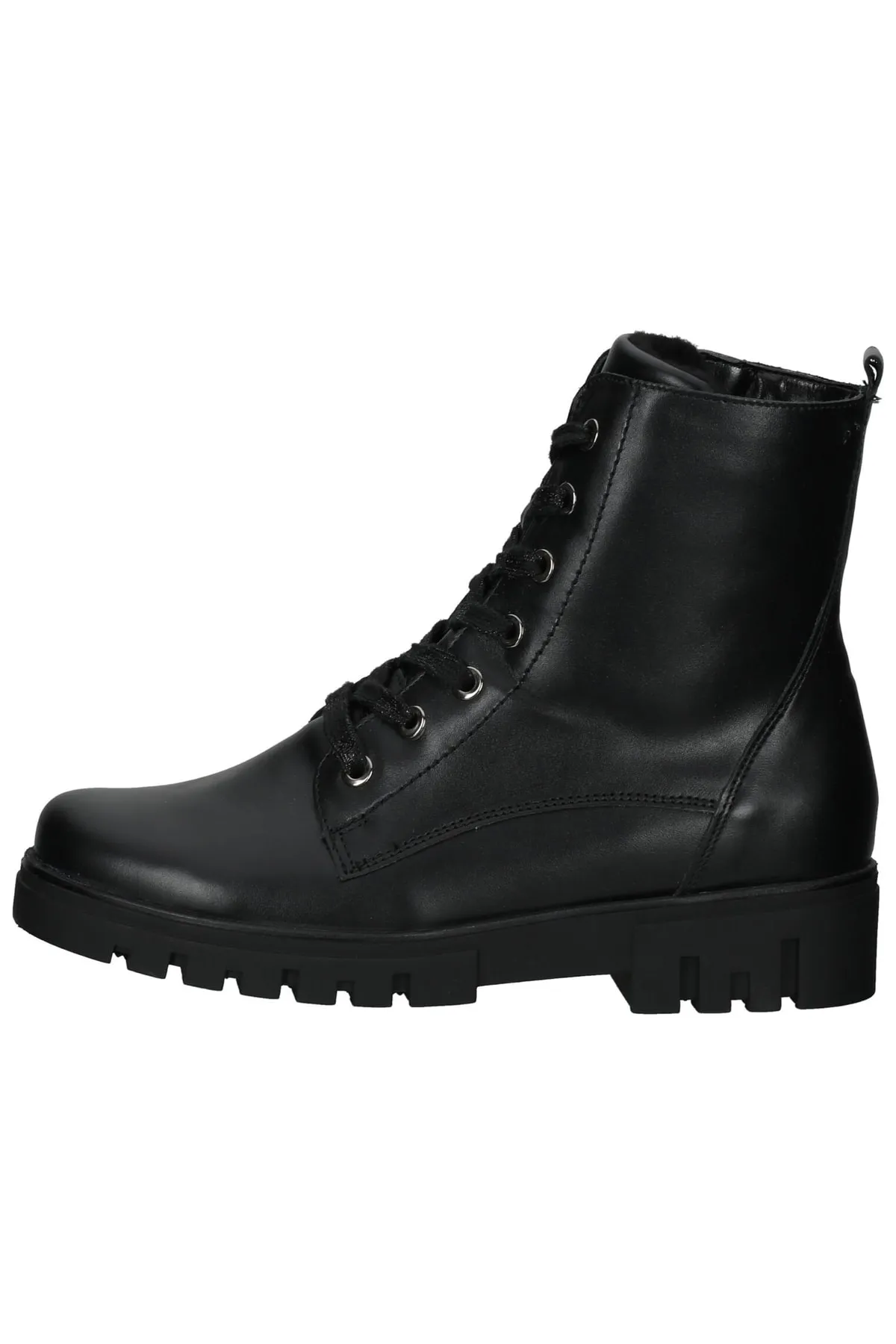Waldläufer  Stiefelette - Schwarz - Blockabsatz