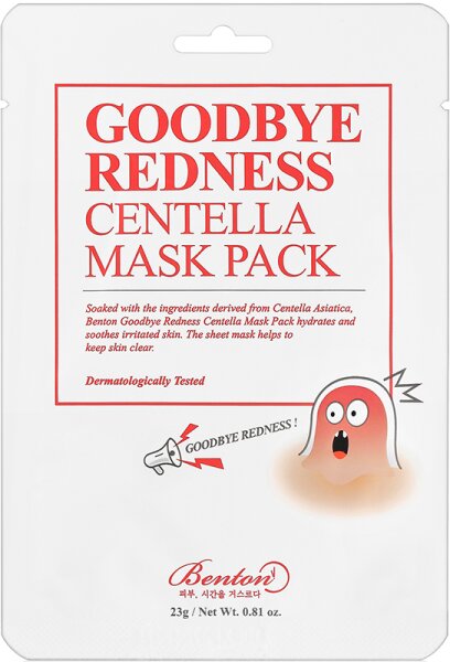 Benton Goodbye Redness Centella Mask Tuchmaske