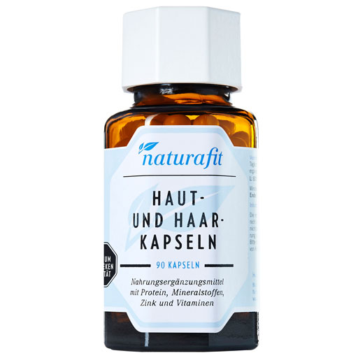 NATURAFIT Haut und Haarkapseln  90 St  Kapseln