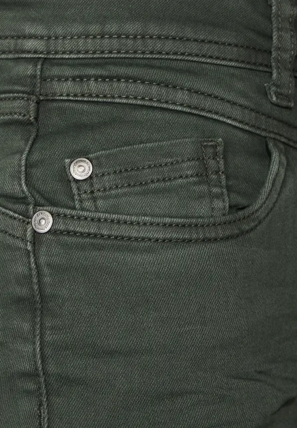 Street One Farbige Slim Fit Jeans