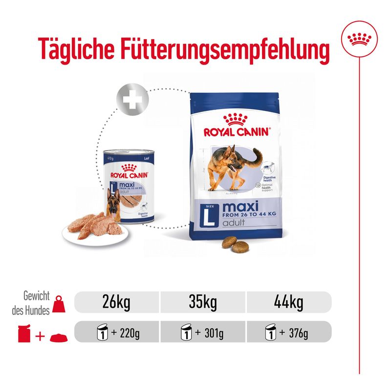 Royal Canin Maxi Adult Mousse zu TOP-Preisen