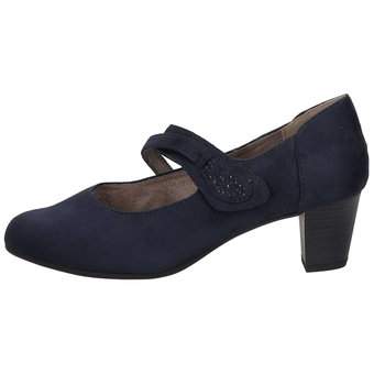 Jana Spangenpumps in blau