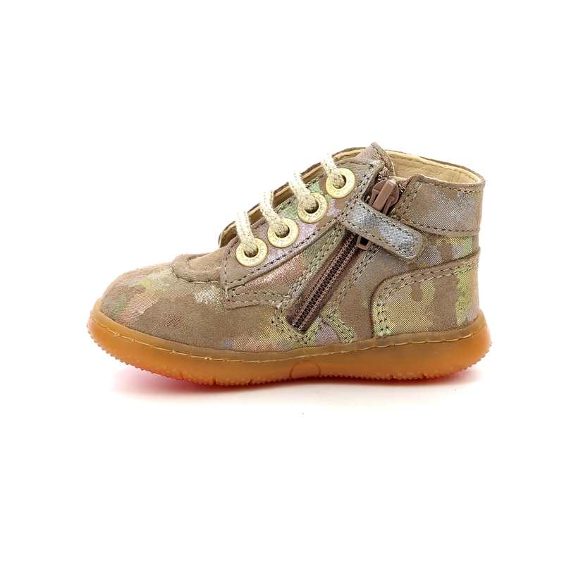 Bottillons cuir Kickbonzip