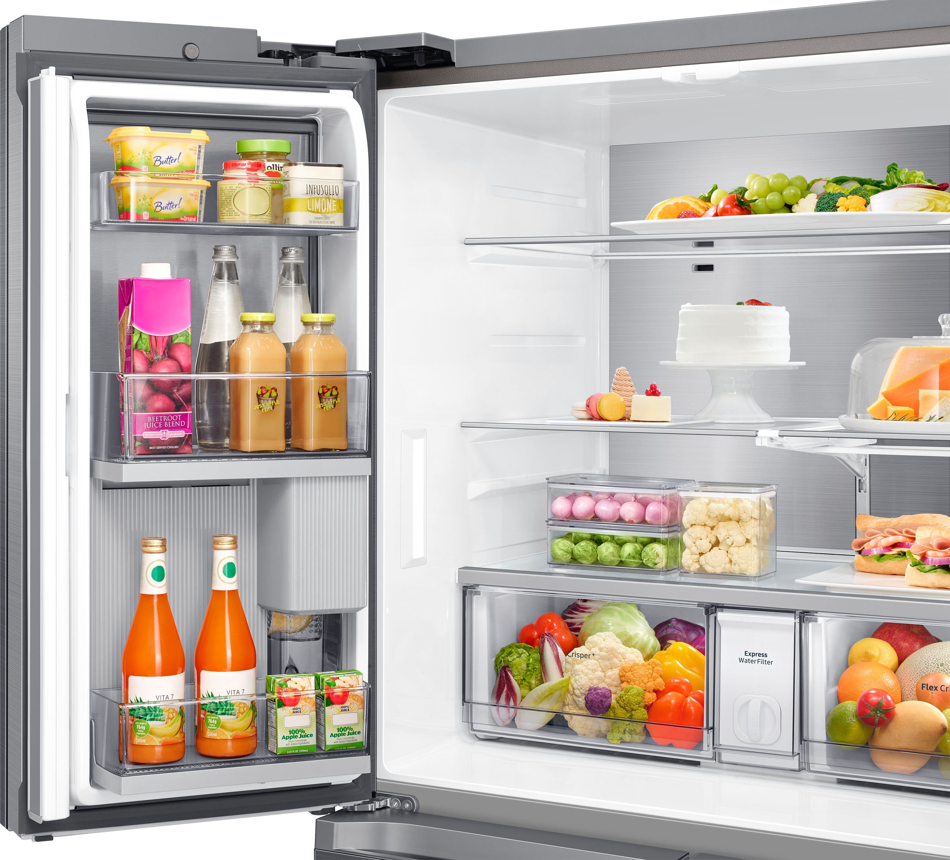 Samsung Multi Door RF65A967FS9, 182,5 cm hoch, 91,2 cm breit