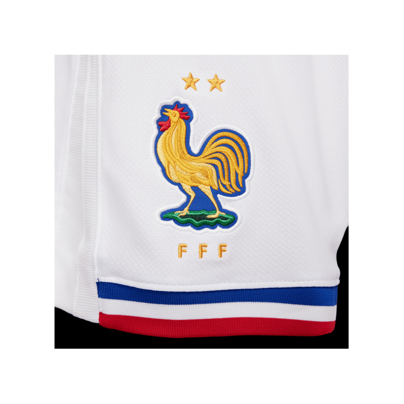 Nike Frankreich Short Home EM 2024 Weiss F100